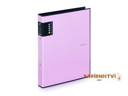 Pořadač A4 lamino R25-2kr. PASTELINI fialová 7-274