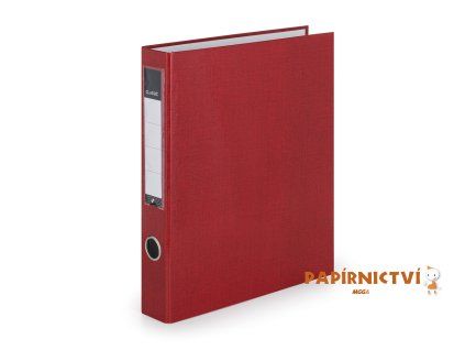 Pořadač A4 lamino D25-4kr. Classic červená 7-370