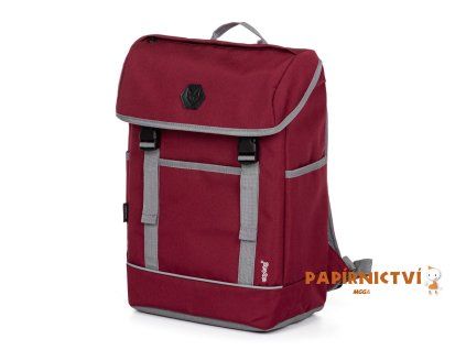Studentský batoh OXY Urban bordo 8-41120