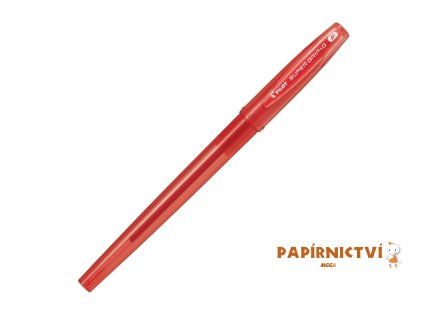 Y-Kuličkové pero Super Grip-G s víčkem - červené