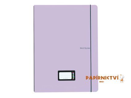 Sešit PP Oxybook A5 40 listů PASTELINI fialová 8-970