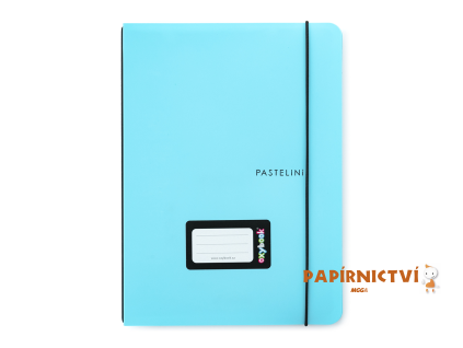 Sešit PP Oxybook A5 40 listů PASTELINI modrá 8-995
