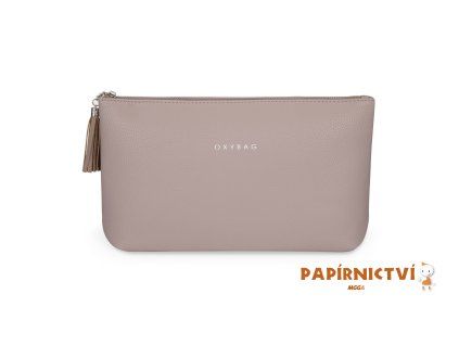 Kosmetická taška ELEGANCE MAXI Leather Mocca 9-70325