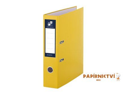 Pořadač A4 poloplast páka 7cm SCONTO žlutý 9-963