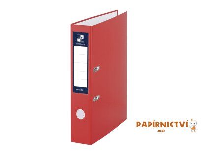 Pořadač A4 poloplast páka 5cm SCONTO vínový 9-998