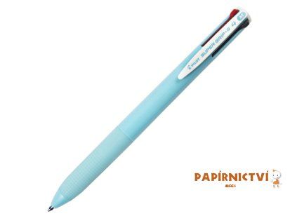 Pilot, Kuličkové pero 4barevka SuperGrip-G 4, 1.0, světle modrá