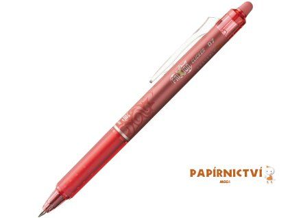 Pilot, Roller FriXion Ball Clicker, 0.7, (M) střední, korálová růžová