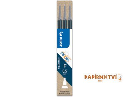 Pilot, Sada 3 ks Roller FriXion Point Clicker, 0.5, (F) tenký, modročerná