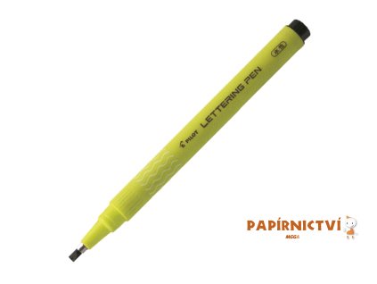 Pilot, Liner LetteringPen, 0.5-3.0, (F) tenký, limetková