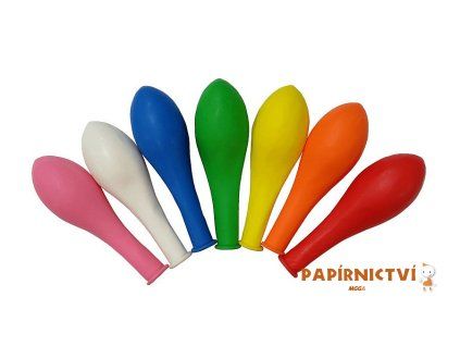 Balónek CONCORDE 23cm, sáček 12ks, mix barev A260