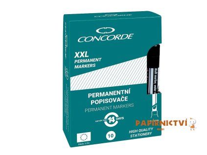 Popisovač CONCORDE 11 XXL, permanentní, 1-4mm, zelená A65747