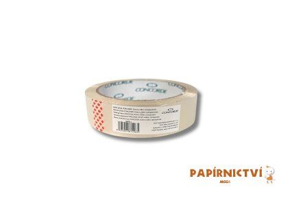 Balicí páska CONCORDE 25mm x 66m, věž, transparentní A64211