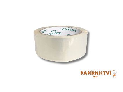 Balicí páska CONCORDE 38mm x 66m, věž, transparentní A64213