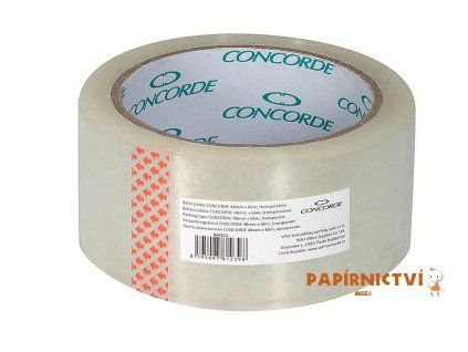 Balicí páska CONCORDE 48mm x 66m, 42mic, věž, transparentní A64215