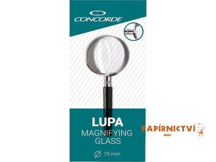 Lupa CONCORDE, O 60mm, plastová obruba A65656