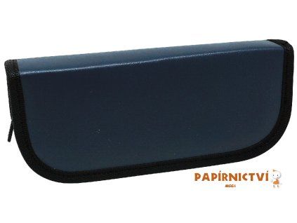 Pouzdro CONCORDE velké, koženka, modré A99701-2