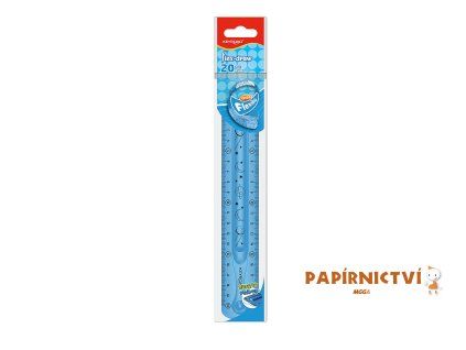 Pravítko KEYROAD Flexi, 20cm, modré A661-3