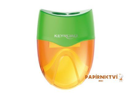 Ořezávátko KEYROAD Mellow Duo, oranžové A530-3