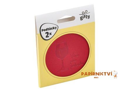 Gifty - podtácek - Víno 1042601