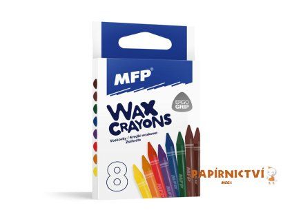 Voskovky MFP  8 ks barev - trojhranné 6300339