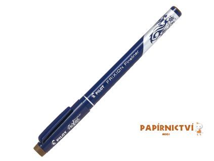 Liner FriXion Fineliner - hnědý