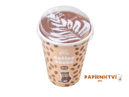 Gifty - Ponožky 38-42 Gifty - COFFEE 1042639