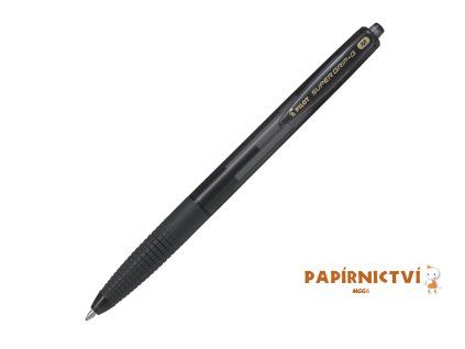 Kuličkové pero Super Grip-G M, RT - černé