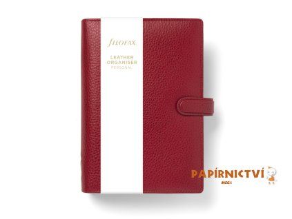 FILOFAX diář Finsbury, Osobní, Scarlet