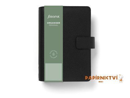 FILOFAX diář Camden, Osobní, černý