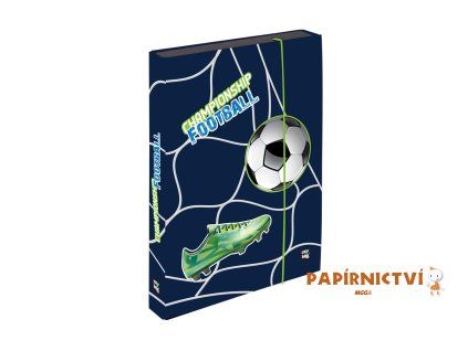 Box na sešity A4 Jumbo fotbal 5-70626