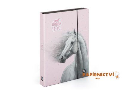Box na sešity A4 Jumbo kůň romantic 5-71026