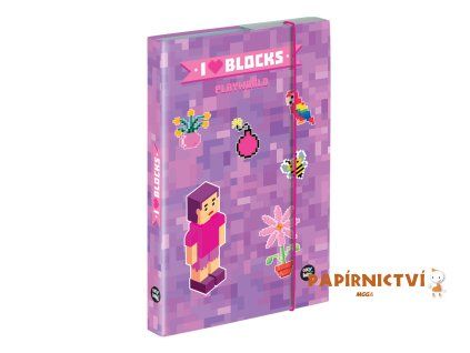 Box na sešity A4 Playworld Girl 6-50126