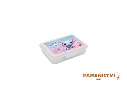 Box na svačinu s přihrádkou Axolotl 9-36426