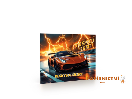 Desky na číslice auto 2 4-01226