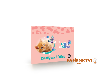 Desky na číslice Kočka 3-97726