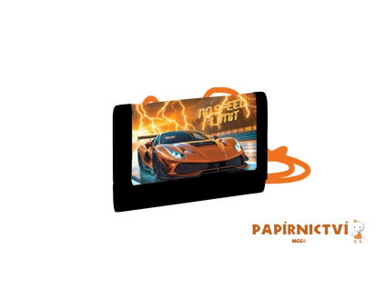 Dětská textilní peněženka auto 2 1-82126