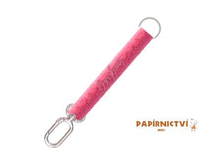Krátká klíčenka s karabinkou Fluffy 6-72126