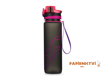 Láhev OXY LIFE 1000 ml Black Pink 6-44826