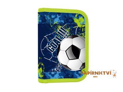 Penál 1 p. 2 chlopně, prázdný fotbal 3-49425