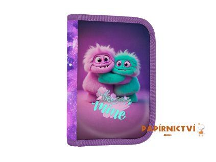 Penál 1 p. 2 chlopně, prázdný Monster 6-59926