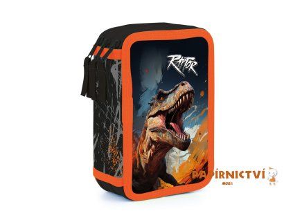Penál 3 p. prázdný Dino 9-53826