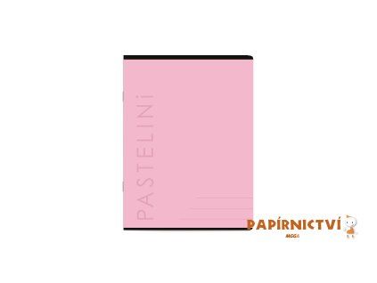 Sešit A4 444 PASTELINI růžová 6-90126