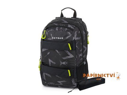 Studentský batoh + etue OXY SPORT Abstract 9-60426E