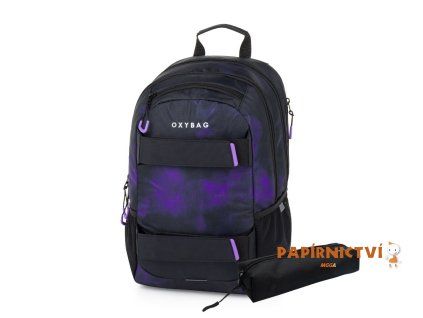 Studentský batoh + etue OXY SPORT Grunge girl 1-49026E