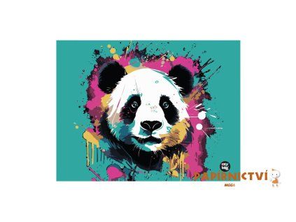 Ubrus do výtvarné výchovy 65x50cm Panda 7-49625
