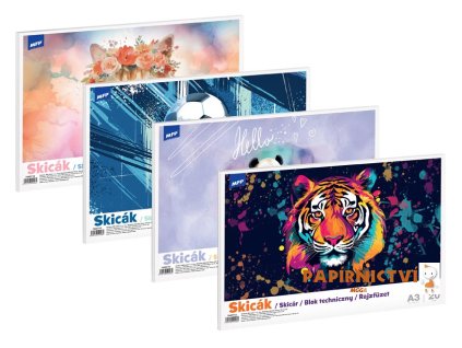 Skicák MFP A3/20 listů 190g