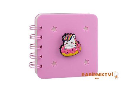 Gifty - Silikonový bloček růžový + 1 pin zdarma