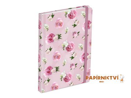 Blok s gumkou 13 x 18cm, 120listů, linka 7501649