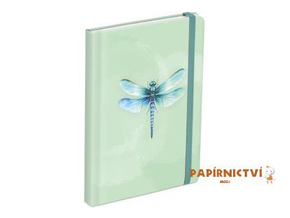 Blok s gumkou 13 x 18cm, 120listů, linka 7501650