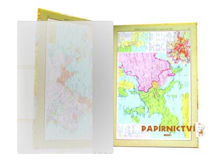 Obal na atlas světa / pvc 1-126